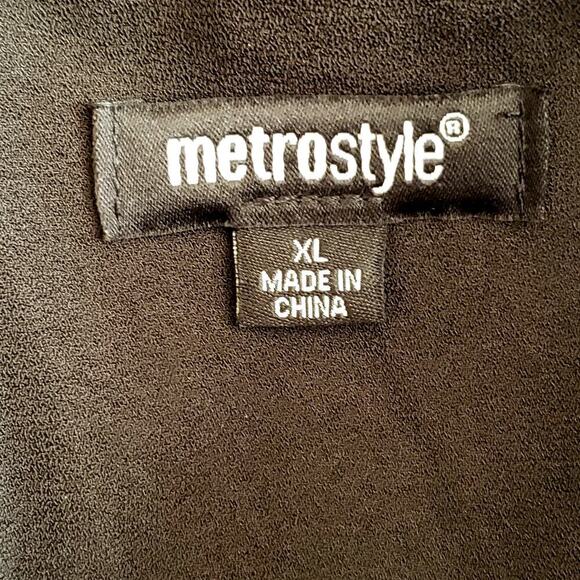 Women’s Black Animal Print Lace-cuff Bell Sleeve Sheath Dress Size XL - Picture 6 of 7